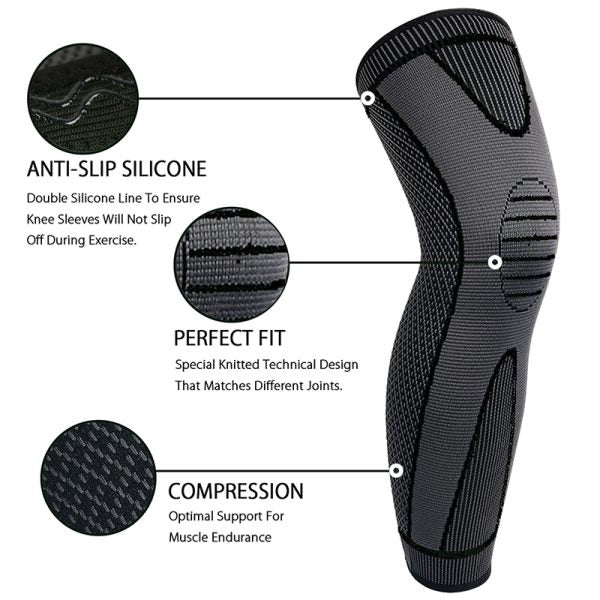 Compression Knee Pads Support Sleeve Protector