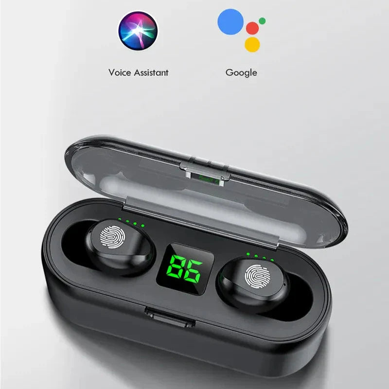 F9 Air Buds – Wireless Earbuds with 2000mAh