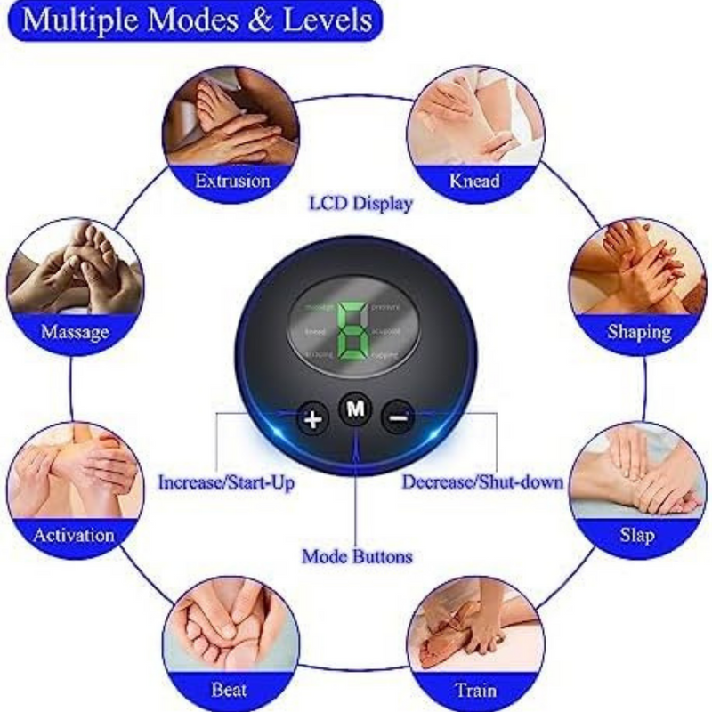 Foot Massager Mat with 8 Modes